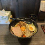 つけ麺 陽 - 担担まぜそば+辛っれーの