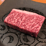 もっちゃん家 - 特選厚切り肉（イチボ）