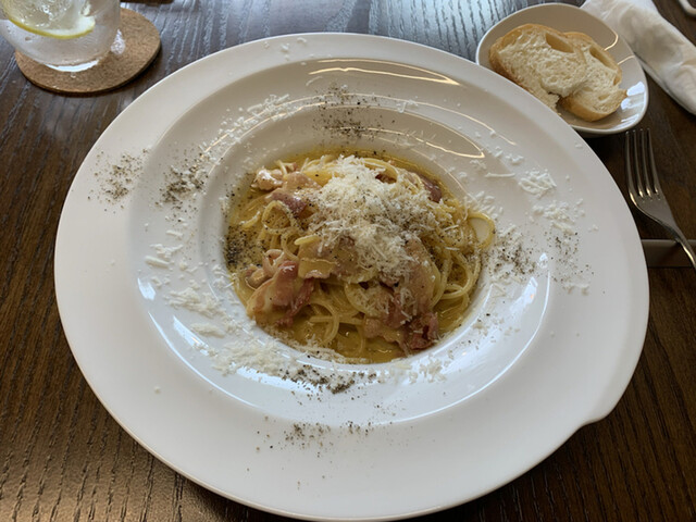 カルボナーラorボロネーゼ】大人の本格カルボナーラ♪＠谷町六