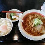 Kourakuen - 朝定食C 麺大盛り 500円