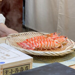 兄弟寿し - 湯上がり後の車海老