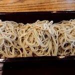 蕎麦處 しみず - せいろのアップ