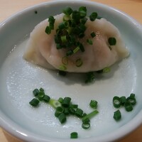 中国意境菜 白燕 - ワンタン麺ランチの手作り点心(水餃子)