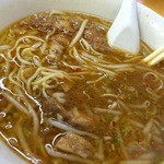 ラーメン ミンミン - 味噌のスープ！