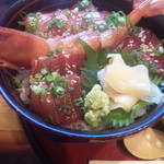 高瀬 - 海鮮丼１８００円！（卵抜き）