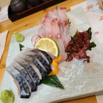 四季旬鮮 華美 - しめさばとあら刺身