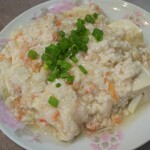 牡丹園 - カニ肉と豆腐の煮込み