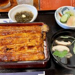 はんなり亭 - 厳選うな重4,840円