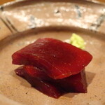 鮨 しみづ - 大間産本鮪漬けアップ