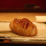 鮨 しみづ - 帆立の漬け