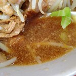 ラーメン二郎 西台駅前店 - 激ウマスープでした