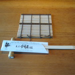 Toukyou Imaiyahonten - 箸とコースターです。