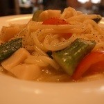 PASTAVOLA - オクラとトマトとホタテ