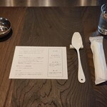 ビリヤニ大澤 - カウンターのセット