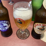 Osteria Austro - イタリアのビール　モレッティ