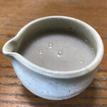 専心庵 - 蕎麦湯