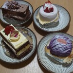 メモリー洋菓子店 - 料理写真:この日のケーキ