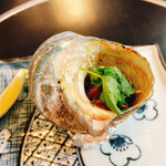 ちから寿し - サザエ壺焼き