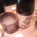 手打ち蕎麦処 火群 - 蕎麦焼酎仁右衛門で焼酎の蕎麦湯割