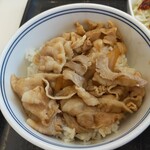 吉野家 - 豚丼、アップ