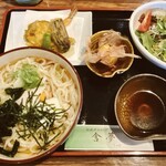 Shamu - 稲庭うどんと天麩羅セット