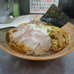 覆麺 智 - 店主のわがまま 俺の中華そば この日はホタルイカでした(^_^)