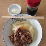 飯野屋 - 肉しょうゆ(小・冷)