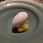 茶禅華 - ココナッツのアイス、グレープフルーツ、黄桃