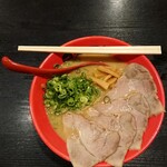 天下一品 - こってりラーメン(小)チャーシュートッピング