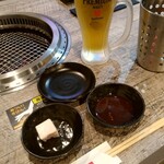 焼肉の刻 - 味噌タレ・網油
