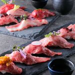 個室居酒屋 肉寿司食べ放題 まいた - 話題の炙り肉寿司食べ放題プランあり！