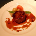 キャフェ＆ヴァン シェ松尾 - 12/11/04　本日のお肉、牛ヒレとベーコン巻