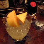 (Pq’v｀◆) 季節の柿のオリジナルカクテル～うっとりです♫