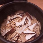 まき村 - ⚫松茸たっぷりの炊き込みご飯