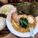 五丁目ハウス - 味玉並盛､ねぎ､多め