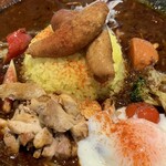 スープカレーなっぱ - 鶏ざんまい