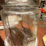 中国料理 桃花林 - 伊勢海老の湯引き 特製ソース