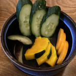 かぶと - お新香