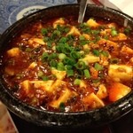 料理長おすすめ、麻婆豆腐！