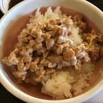 久兵衛屋 - 納豆ご飯(2021.9.5)