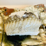 登喜和鮨 - 穴子は塩