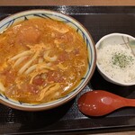 丸亀製麺 - トマたまカレーうどん 並、690円