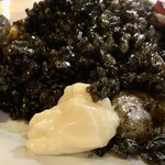 ティオ・ダンジョウ - イカ墨パエリア、アーリオオーリオソース