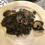 ティオ・ダンジョウ - イカ墨パエリアM 4,620円 1/4をお店で