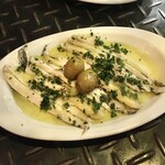 ティオ・ダンジョウ - ヒコイワシの酢漬け880円