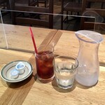 グリルハーベスター - モーニングに付くアイスティ