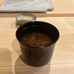 すし処 睦月 - お味噌汁