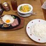 Suteki No Don - 兄ぃの頼んだ早得ランチ(税込869円)