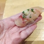 天ぷら たけうち - 天草の鯵寿司