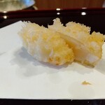 天ぷら たけうち - 北海道の帆立